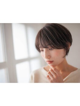 乾かすだけで綺麗にまとまるショートカット！難しいスタイリングは不要♪前髪も襟足もこだわりぬきます◎