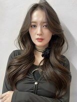 ユニ 原宿(uni)&nbsp;#86/韓国/韓国風/レイヤーカット/後れ毛/くびれヘア/前髪/原宿