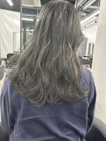 ピア ヤクイン(Pia Yakuin)&nbsp;オリーブグレージュ　透明感カラー　ブリーチなしカラー