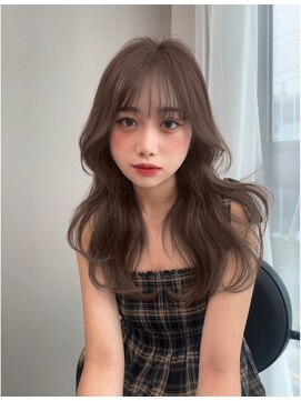 リッカ(LICCA) 【MISAKI】透け感たっぷりのブラウンカラー/オリーブブラウン