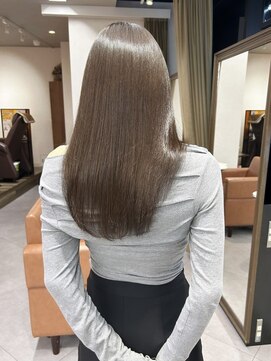 ソワンドゥブレスシエン 堀江店(soin de brace CIEN) メルティカラーフェミニンロング似合わせカット美髪ブリーチなし