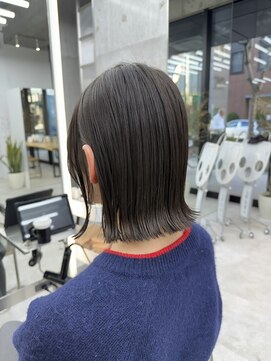 ビューブルー 亀戸錦糸町(VIEW BLUE) 美髪シアーカラー髪質改善レイヤーカット切りっぱなしボブ