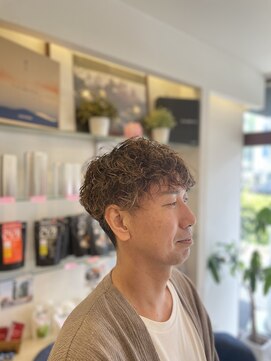 美粧ほそや 横浜反町 ツイスパとハイライト