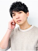 無造作マッシュメンズショート☆シャドウパーマ/メンズパーマ