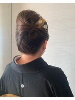 留袖ヘアセット
