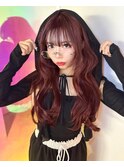 ブリーチなしダブルカラー♪ピンクベージュ