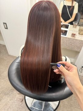 ハムレッツ 髪質改善/縮毛矯正乾かしただけできまる髪質改善ストレート
