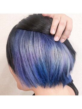 アルケム 学芸大学(AlChem) 【Hana指名】寒色系インナーにブランクを添えて[ハイトーン]