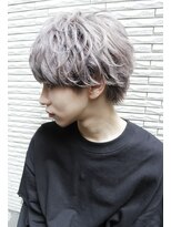 6Dエクステ 板橋店 シルバーグレーアッシュカラーメンズスタイル