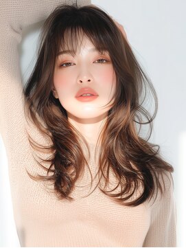 ラベストクズハ(LOVEST KUZUHA) フェイスレイヤー/レイヤーカット/韓国風ヘア/ハッシュカット