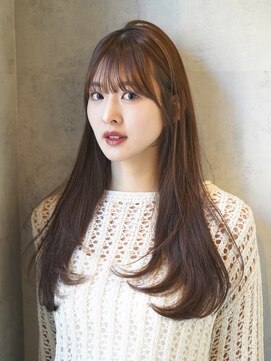 ラベル 渋谷(LAVEL) 大人小顔レイヤー/ココアブラウン