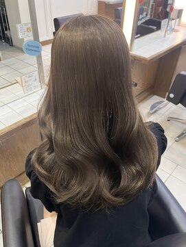 アフェクションカナヤマ(AffECTION kanayama) 韓国 レイヤーカット ブリーチ ダブルカラー 髪質改善