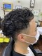 バーバーショップヒーロー 八王子店(BARBER SHOP HERO)の写真/【JR八王子駅徒歩8分】パーマで動きのあるスタイルに☆髪の量やクセに合わせるので、再現性の高さも◎