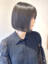 ロンドリゼル 札幌(Lond RiseL) オリーブグレー/前髪/ボブ/マロンベージュ/レイヤーカット/小顔