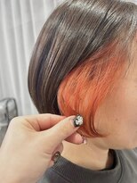 クロト(Clotho)&nbsp;イヤリングカラー×テラコッタオレンジ