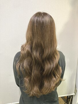 ロク 高田馬場(lok) 潤い◎艶ブラウン【lok 高田馬場　髪質改善カラー美容室