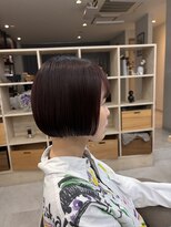 ベルム(Belme) ミニボブ ショートボブ 髪質改善 秋カラー