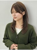 髪質改善で叶う!再現性◎ナチュラル小顔レイヤー