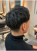 千葉駅MEN’S HAIR/サーフカール/刈り上げセンターパート