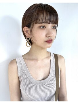 アーバン バイ シーン(URBAN by scene) ワイドバングショートヘア