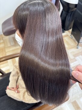 ルヴェール 本店(LeVert) サラツヤロング◎ビフォー写真