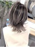 ウルフレイヤーに軽やかバレイヤージュ