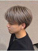 【メンズ特化】森山担当 ツーブロック×ブリーチ×グレージュ