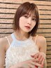 ・縮毛矯正＋カラー＋カット+Tr ￥15000 (新宿)