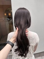 メルト 西梅田店(melt)&nbsp;透け感可愛いラベンダーグレージュ