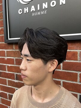 シェノン オム 梅田(CHAINON HOMME) ニュアンスパーマ/シャドウパーマ/フェザーパーマ/men's/メンズ