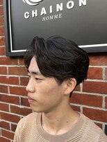 シェノン オム 梅田(CHAINON HOMME) ニュアンスパーマ/シャドウパーマ/フェザーパーマ/men's/メンズ