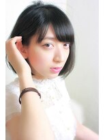 レンジシキチジョウジ (RENJISHI KICHIJOJI)&nbsp;黒髪 イノセントなカラーで王道大人ボブ