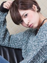 パティオン(PATIONN)&nbsp;クラシカルモードストレート前下がりショートミルクティーカラー