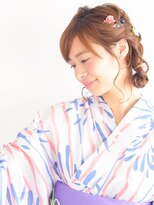 レトロでカワイイ♪おさげ風アレンジ