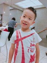 ヘアールーム プリズム(Hair room Prism) メンズkidsカット☆バリアート