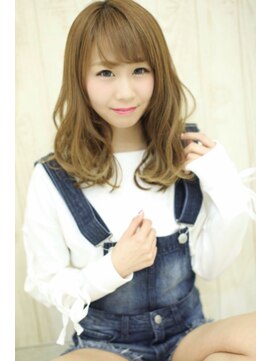 チャコア(chacoa) chacoa☆シースルーバングのモテロブパーマ☆丹羽