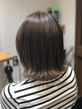 HF ミディアム、外ハネ