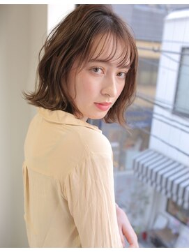 アフロートpd+ KOBE(AFLOATpd+) 【神戸三宮】シースルーバング×外ハネボブ