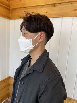 アメラボ(AmeLab) 刈り上げ美なセンターパート