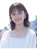 大人かわいい×ヌーディー 外ハネボブ