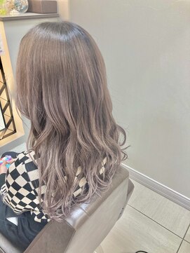 アールモンドヘア新世界 【北見】＃ラベンダーベージュ