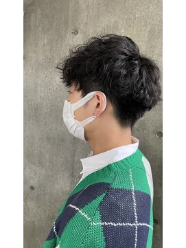 松本平太郎美容室 大宮店 【メンズ】無造作パーマ　×20代