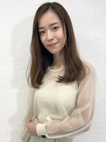 ルポン(Lepont)&nbsp;蒲郡ヘアカラー/ワンカール/艶髪/ベージュ/ストレート/髪質改善