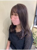 秋色/ラベンダーグレージュ/インナーカラー/Zen.手塚