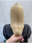 髪質改善×ベールストレート