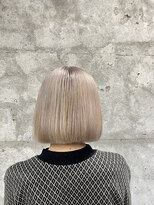 ココ 本八幡(KOKO)&nbsp;#10代20代30代#ケアブリーチ#ダブルカラー#グレージュ #グレー