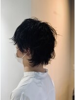 アンヒュッテ(ANHUTTE) ウルフのニュアンスパーマ