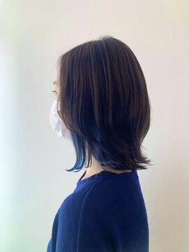 コードフルール(CODE Fleur) イヤリングカラー×ロイヤルブルー☆