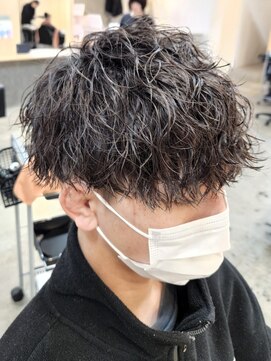 ニアウ 太田店(Niau) 波巻きパーマツイストスパイラルパーママッシュメンズパーマ