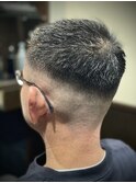 【セットが楽！！】フェードショートスタイル
